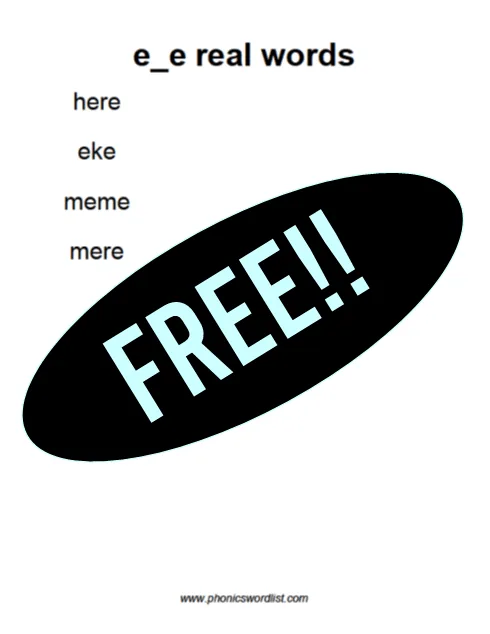 e_e word list