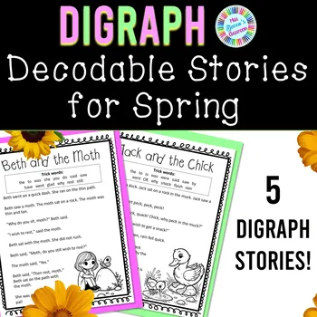 Spring digraph decodable texts